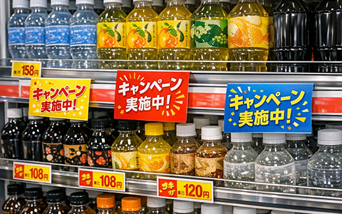 食品売り場写真