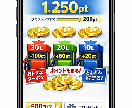 ポイント・アプリUIイメージ